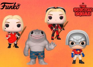 E foram divulgados os bonecos Funko Pop do filme O Esquadrão Suicida. Confira