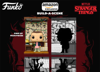 Divulgada primeira figura da nova série da Funko Pop, Build a Scene de Stranger Things