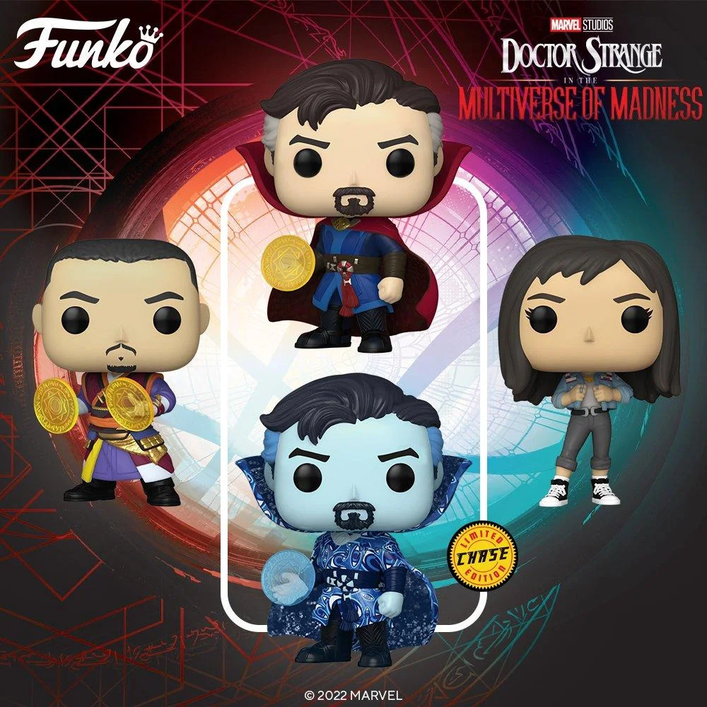 Funko Doutor Estranho Mago Supremo - Filme Doutor Estranho 2