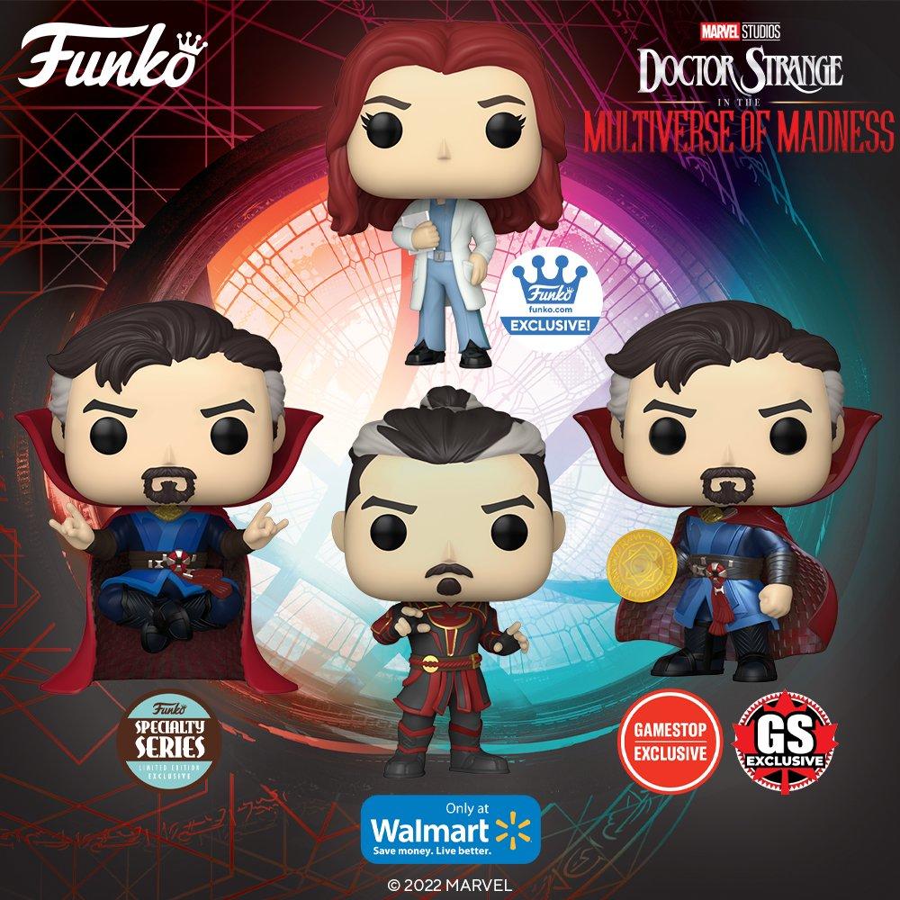 Funko Doutor Estranho Mago Supremo - Filme Doutor Estranho 2