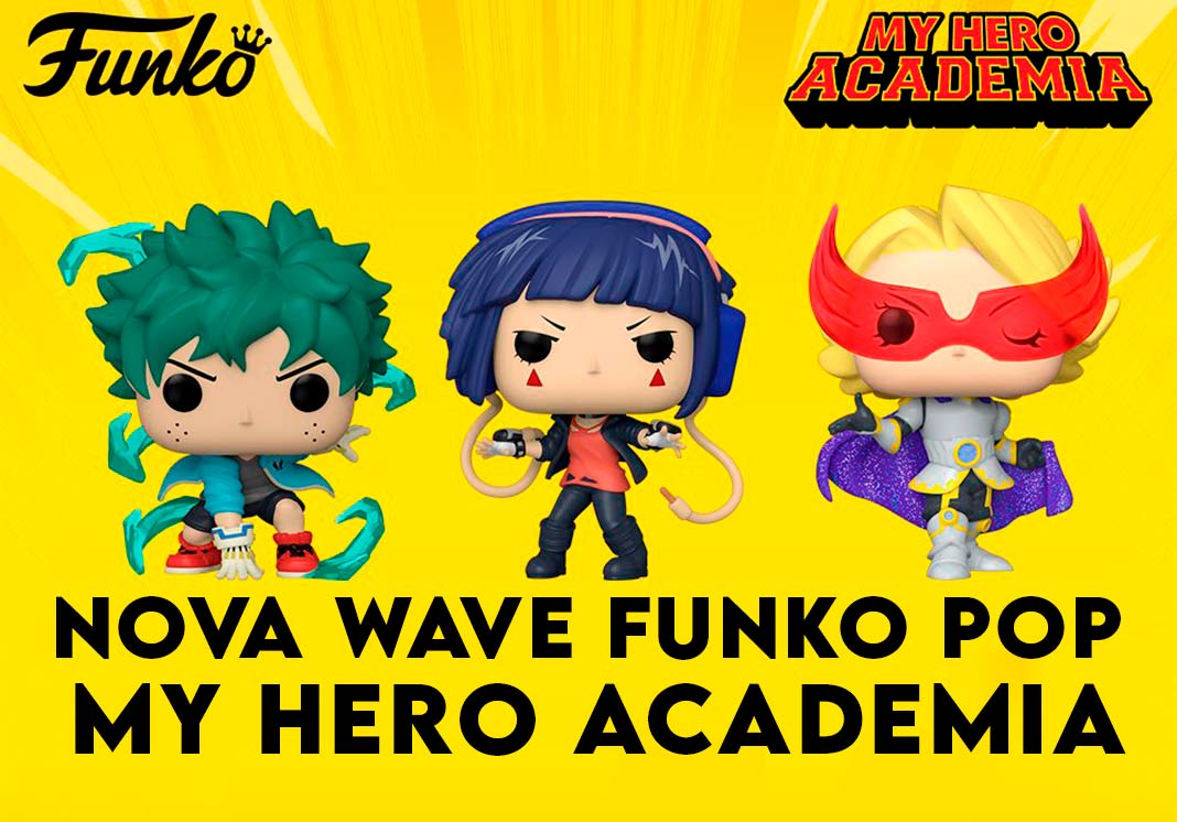 Divulgada os novos bonecos da Linha Funko Pop My Hero Academia