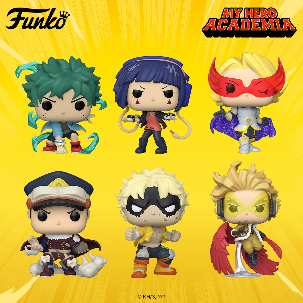 Divulgada os novos bonecos da Linha Funko Pop My Hero Academia. Confira! -  Explorers Club Toys