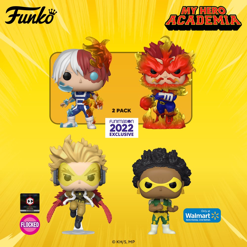 Divulgada os novos bonecos da Linha Funko Pop My Hero Academia. Confira! -  Explorers Club Toys