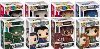 Banner Numeração Confusa Funko Pop DC Comics