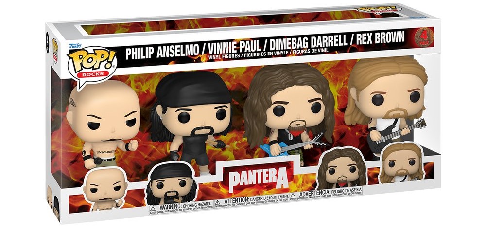 Funko Pop Pantera - 4-Pack Caixa