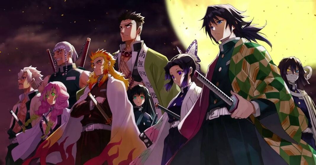 Conheça Os Poderosos Hashiras Do Anime Demon Slayer: Kimetsu No Yaiba ...