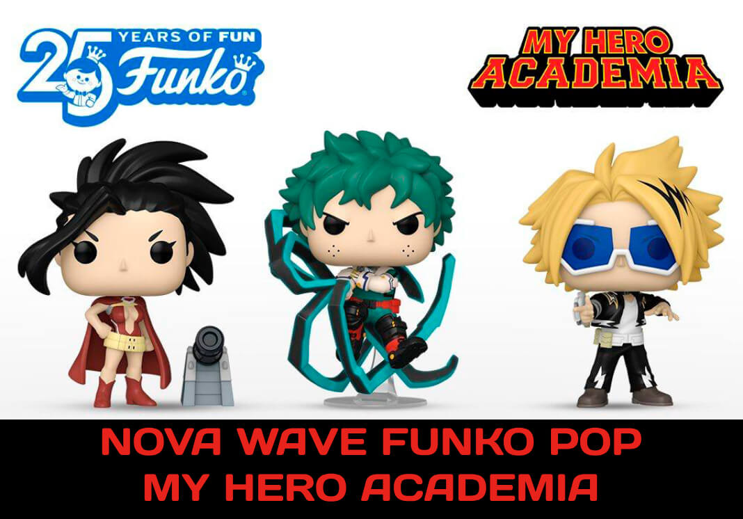 Divulgada os novos bonecos da Linha Funko Pop My Hero Academia