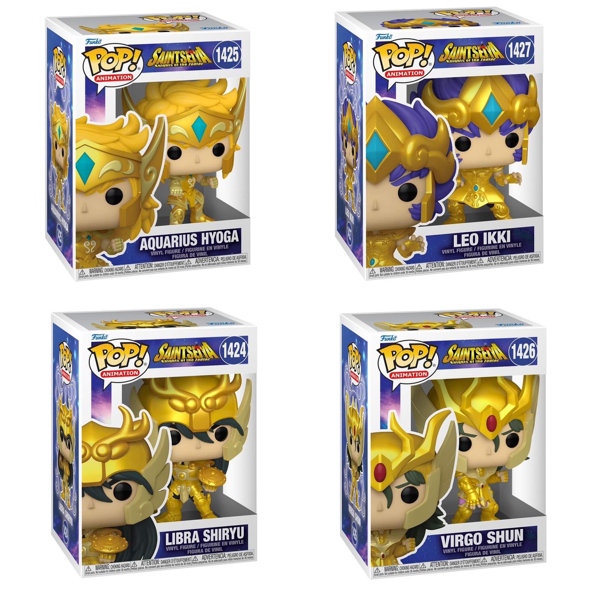 Saint Seiya Gold Leo Ikki POP! Animation figure, Funko Toys