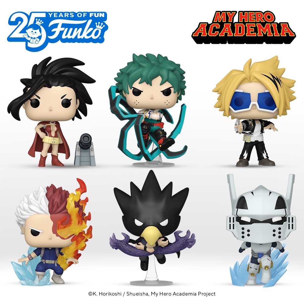 My Hero Academia: Descubra a Nova Coleção de Funko Pops