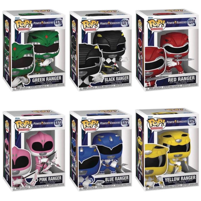 Funko Pop Anuncia Nova Coleção Mighty Morphin Power Rangers em ...