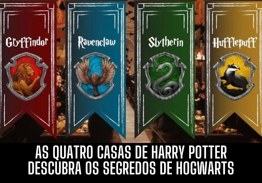 Chaveiro Harry Potter - Casas de Hogwarts - Corvinal - Sonserina -  Lufa-lufa - Grifinória - Gryffindor - Slytherin - Ravenclaw - Hufflepuff
