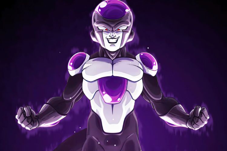 Arte de fã imagina Black Freeza no estilo de Dragon Ball Z