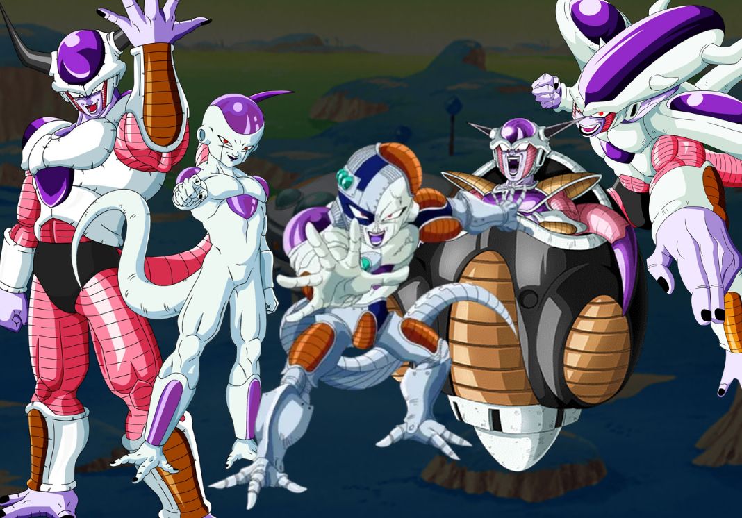 Todas as formas de Freeza em Dragon Ball - Versus