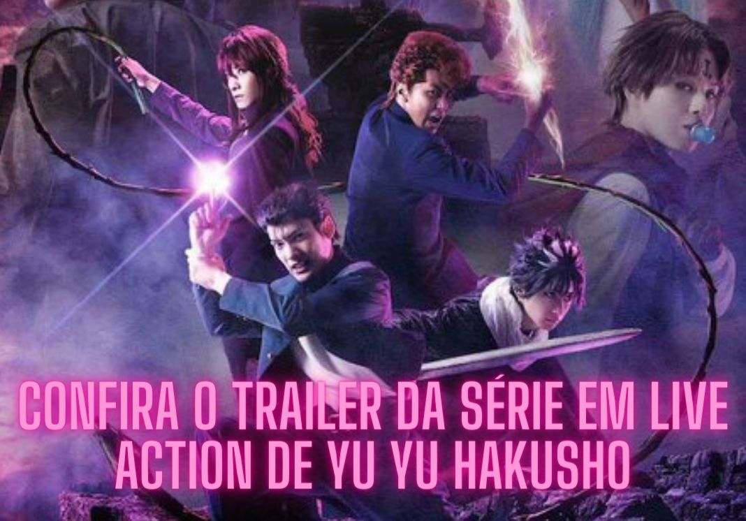 A série live-action de Yu Yu Hakusho estreia no dia 14 de dezembro na