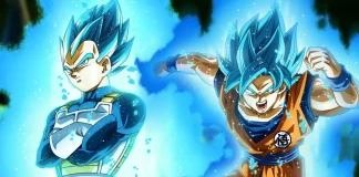 Dragon Ball Super: Vegeta e Goku Super Saiyajin Blue