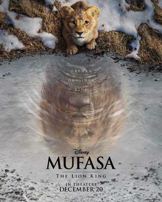 Mufasa: O Rei Leão Poster