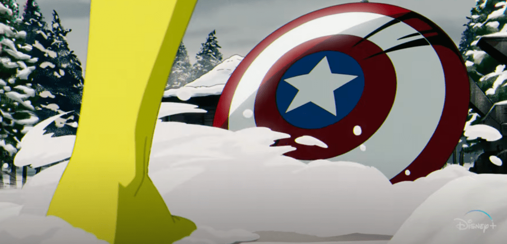 X-Men 97 - Escudo do Capitão América no Teaser da Segunda Metade da Temporada