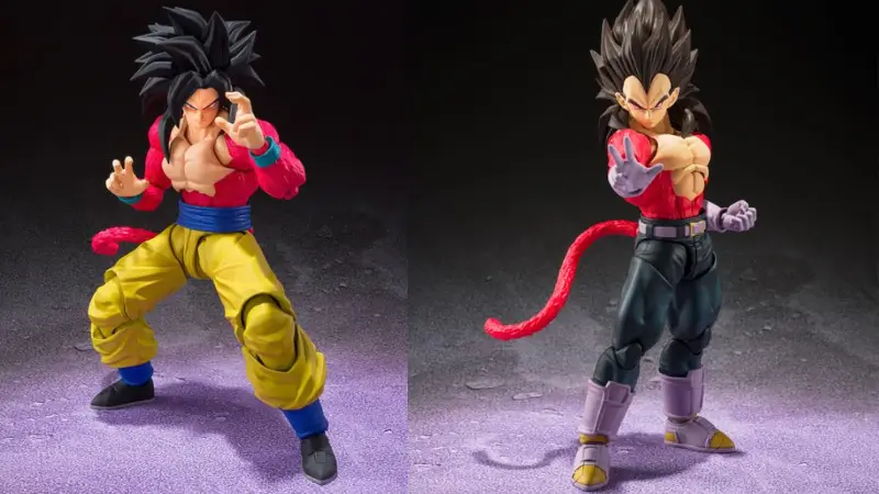 S.H Figuarts Dragon Ball GT Goku e Vegeta