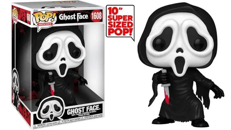 Boneco Funko Pop Ghost Face 1608 - 10 Polegadas