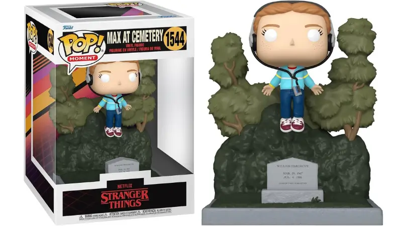 Funko Pop Moment Stranger Things - Max at Cemetery