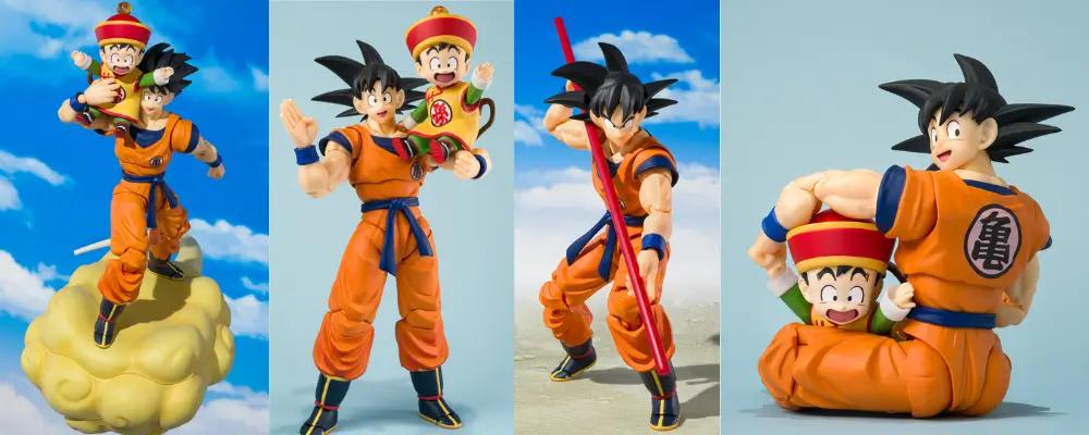 S.H. Figuarts Dragon Ball Goku e Gohan San Diego Comic Con 2024