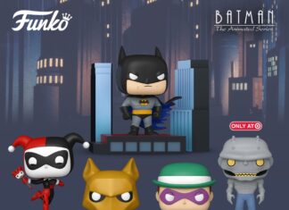 Funko Pop Batman The Animated Series - Batman, Harley Quinn, Ra's Al Ghul, Riddler, Killer Croc