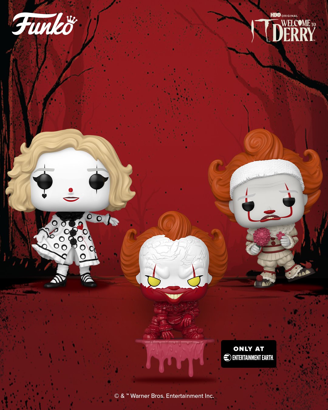Funko Pop It Bem-Vindos a Derry - Periwinkle, Pennywise