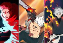 O “Trio Sombrio” do Shonen: Como Chainsaw Man, Jujutsu Kaisen e Hell’s Paradise Redefiniram o Gênero Trio Sombrio Shonen