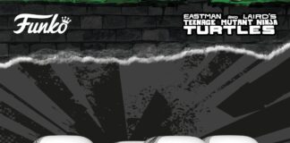 Funko Pop! Build a Scene Tartarugas Ninja: o visual clássico dos quadrinhos em preto e branco
